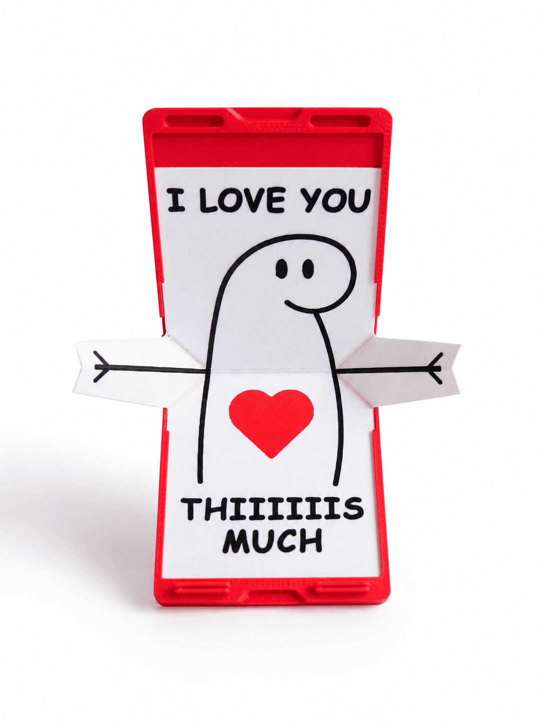 Flark Hugging Flip Card