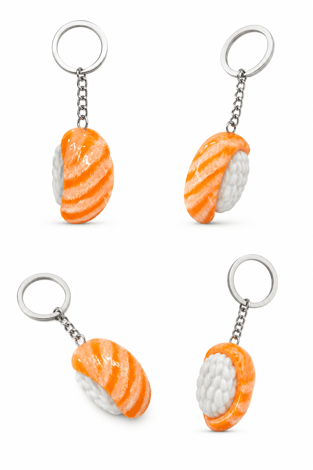 3D Printed Clicker Salmon Sushi
